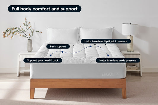 Ovela Bamboo Pillowtop Mattress Topper (Queen)