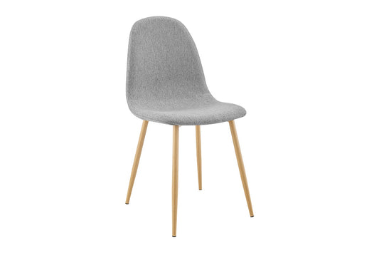 Set of 4 Ovela Lucas Dining Chairs (Grey)