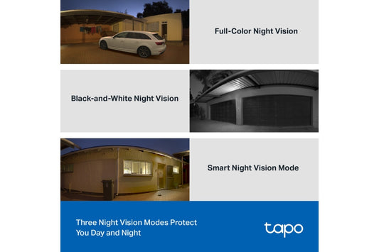 TP-Link Outdoor Pan/Tilt Security Wi-Fi Camera (TC41) - Auzzistore
