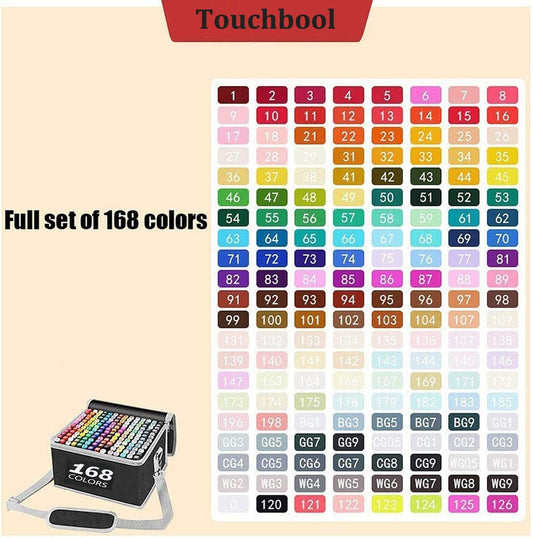 168 Colours Graffiti Pen Permanent Marker Pens Set for Adults and Children – view 2