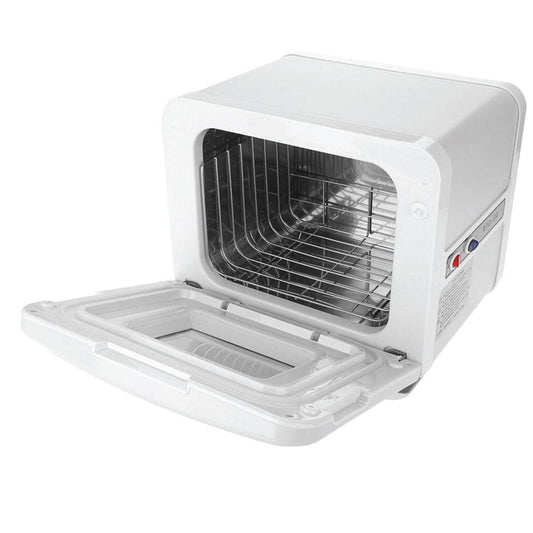 8L White Electric Towel Warmer UV Steriliser Cabinet Small Hot Heater Sanitiser – view 2