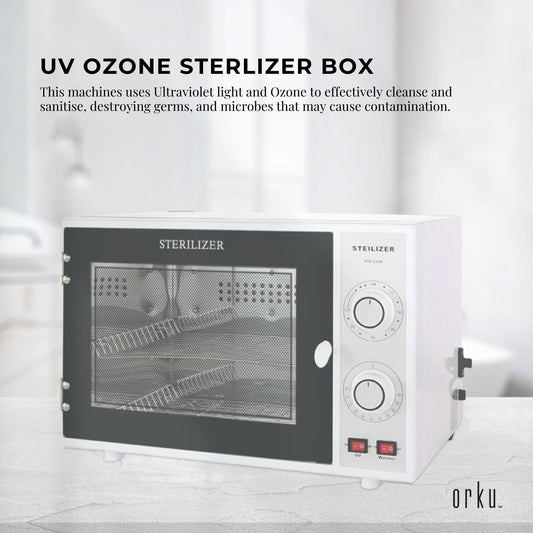 20L Ozone UV Steriliser Box - Beauty Equipment Salon Nail Tools Sterilizer Cabinet – view 2