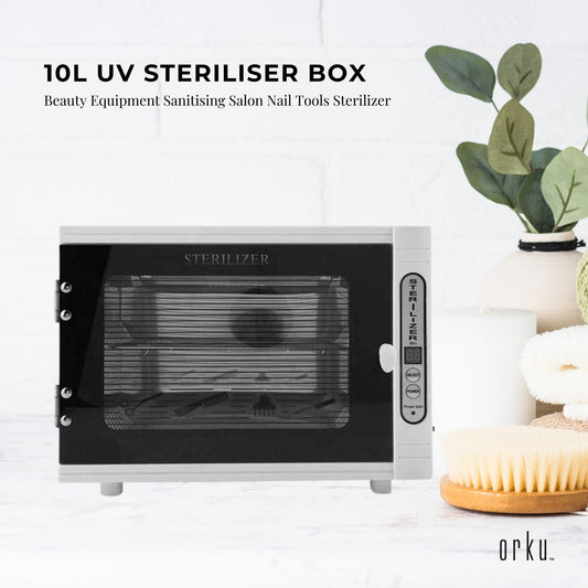 10L UV Steriliser Box Beauty Equipment Sanitising Salon Nail Tools Sterilizer – view 2