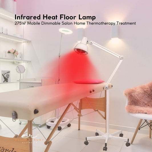 Infrared Heat Floor Lamp 275W Mobile Dimmable Salon Home Thermotherapy Treatment – view 2