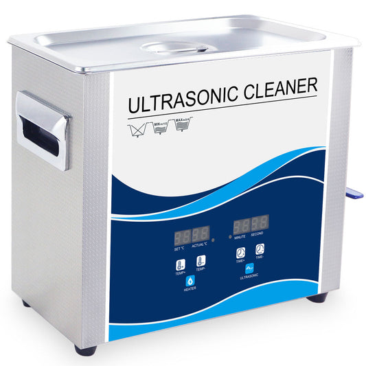 6.5L Digital Ultrasonic Cleaner Jewelry Ultra Sonic Bath Degas Parts Cleaning – view 2