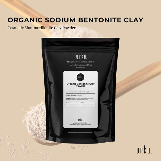 50g Organic Sodium Bentonite Clay Powder - Cosmetic Montmorillonite – view 2