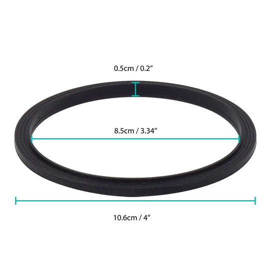 4x For Nutribullet RX Gasket Black Seal Ring - Suits 1700W 1700 N17-1001 Blade – view 2