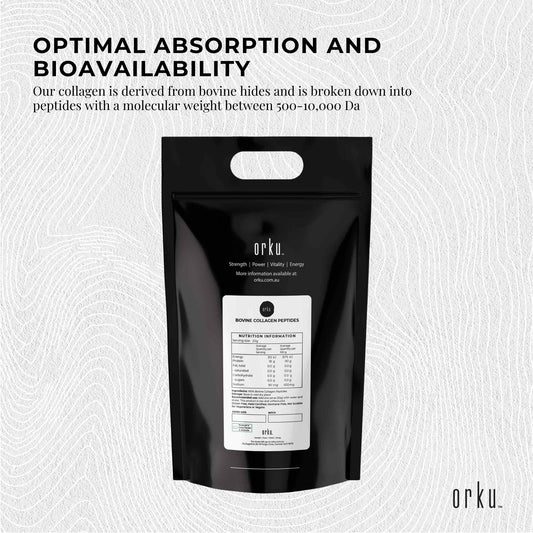 20Kg Collagen Powder - Bovine Hydrolysate Protein Peptide Supplement Unflavoured – view 2