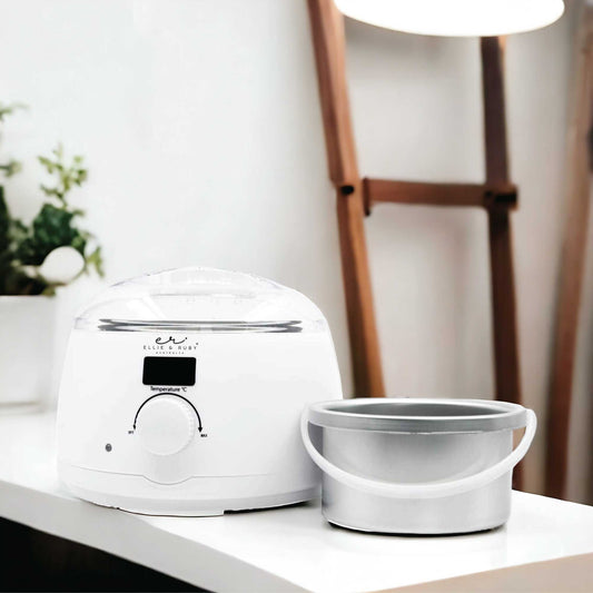 500ml Electric Wax Warmer Digital White - Hair Removal Depilatory Heater – view 2
