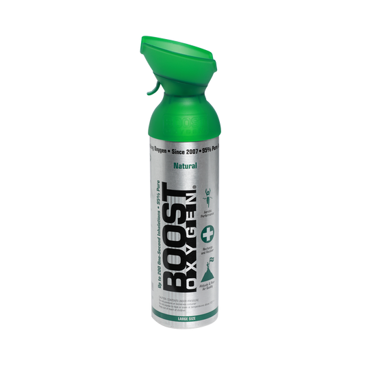 10 Litres of Boost Pure Oxygen in a Can Supplemental - 200 Breath (Large) - 1 Pack – view 2 - Auzzistore