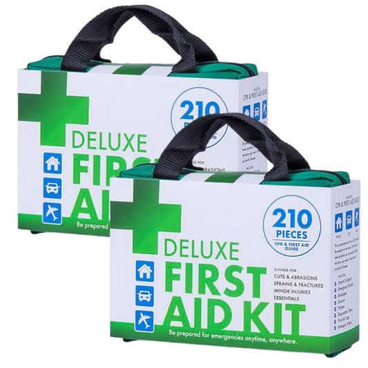 2x 210PCS EMERGENCY FIRST AID KIT Medical Travel Set Workplace Office ARTG BULK – view 2
