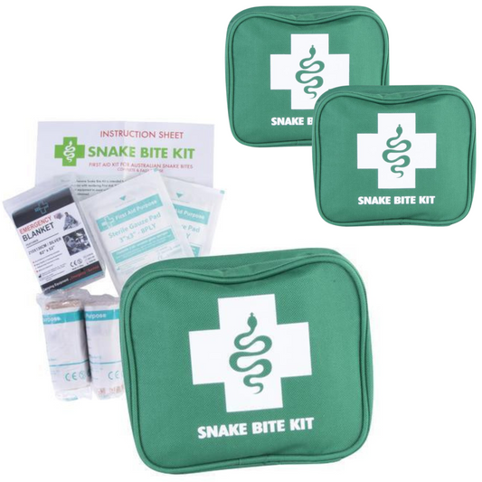 2x 9 Piece Australian Snake Bite First Aid Kit Camping Hiking Travel – view 2