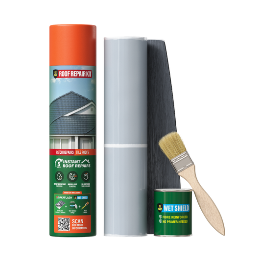 Fix It Fast Roof Repair Kit - Tile Roofs - 300mm Patch - Waterproof Solution – view 2 - Auzzistore