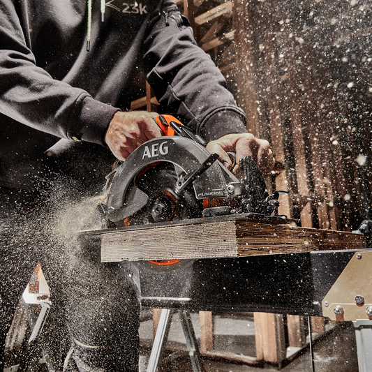 AEG 18V Fusion Circular Saw 184mm - 5Ah Force Kit - Brushless Motor - 5400rpm – view 2