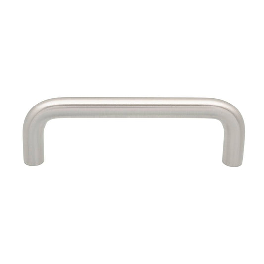 Prestige 96mm D Handle - Brushed Nickel - Zinc Alloy - Easy Install