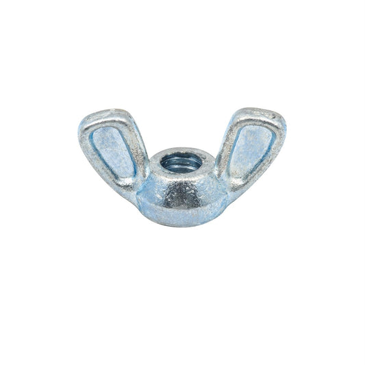 Zenith 3 16 Zinc Plated Wing Nuts 8 Pack - Silver - Hand Tightening – view 2 - Auzzistore
