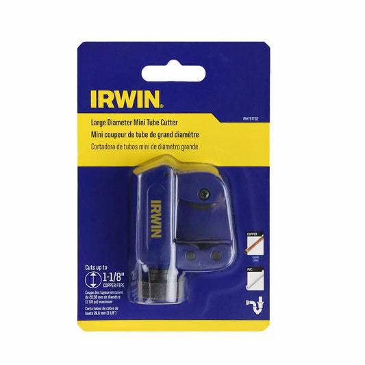 Irwin Large Diameter Mini Tube Cutter - 3.175mm to 28.575mm - Zinc - Durable – view 2 - Auzzistore