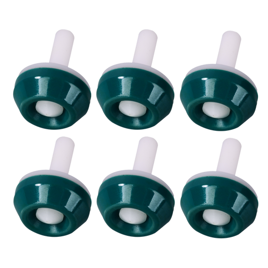 EnduraSeal 12mm Nylon Tap Valves Pack of 6 - Drip-Free - Easy Install - Auzzistore
