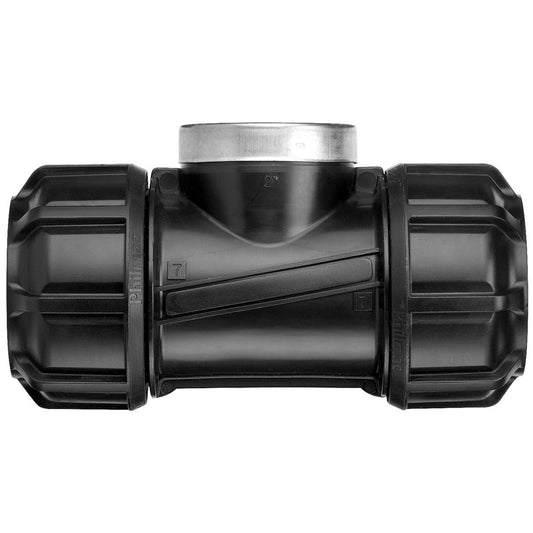 Philmac Metric Poly Pipe Tee - 25mm x 25m x 1 Poly - Durable Design - Auzzistore