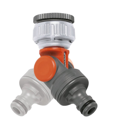 Gardena 13mm Angled Swivel Tap Connector - High Grade Plastic - Durable – view 2 - Auzzistore