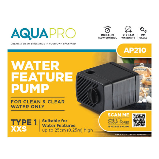 Aquapro AP210 Tabletop Water Feature Pump - 25cm - Compact - Energy Efficient – view 2