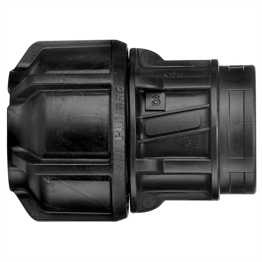 Philmac 40mm x 1-1/4" Polypropylene Pipe End Connector - Durable Design - Auzzistore
