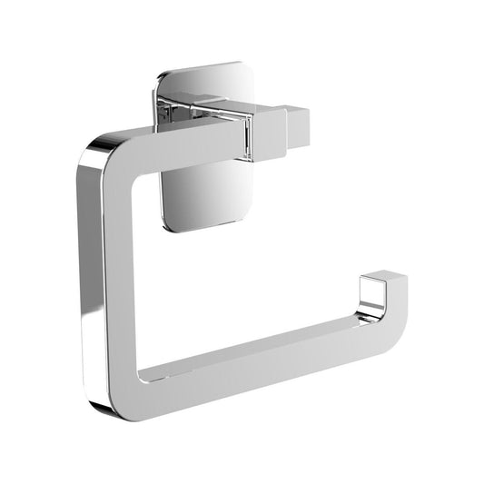 Naleon Chrome Self Adhesive Toilet Roll Holder - 150mm x 115mm - Durable - Auzzistore