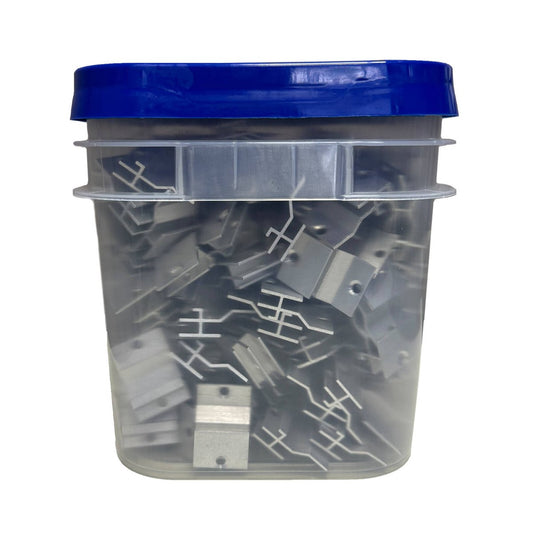 Ekodeck Shiplap Cladding Clips 250 Pack - 6063 Aluminium - Hidden Fastening – view 2 - Auzzistore
