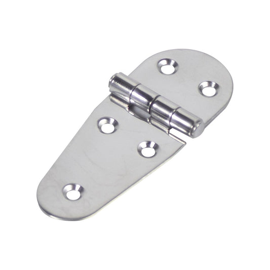 Goliath Stainless Steel Uneven Leaf Hinge - 40mm x 2mm x 107mm - Polished Finish
