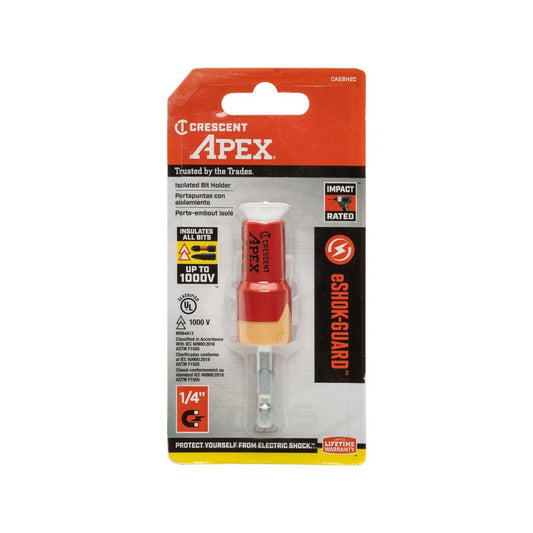 Crescent Eshok Guard Magnetic Isolated Bit Holder 1/4" x 3" - 1000V Protection – view 2 - Auzzistore