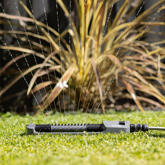 Nylex Recycled Plastic Oscillating Sprinkler - 19 Nozzles - 300m² Coverage – view 2 - Auzzistore