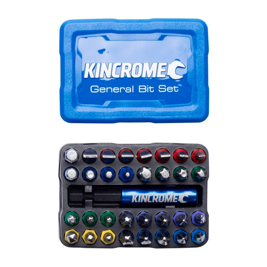 Kincrome 33 Piece General Bit Set - S2 Steel - Magnetic Holder - 70mm x 35mm x 50mm – view 2