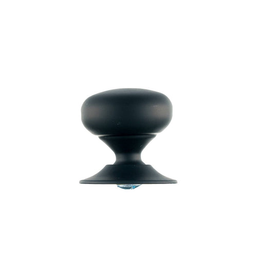 Taskmaster Mushroom Knobs Matte Black - 4 Pack - 34mm x 32mm - Easy Install – view 2