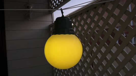 Lytworx Colour Changing Hanging Ball Light - 15cm - Battery Operated - IP44 – view 2 - Auzzistore
