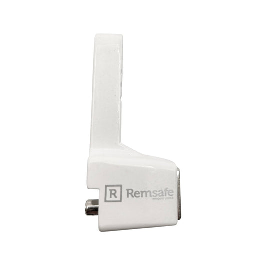 Remsafe White Lylock Push Lock - Window Safety Device - 22mm x 77mm – view 2