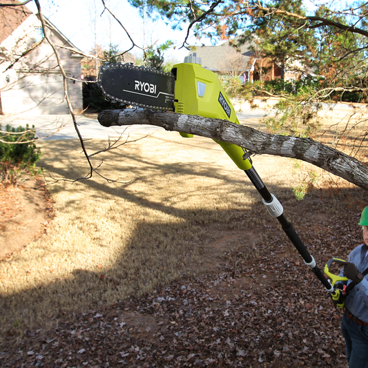 Ryobi 36V Pole Pruner Kit - 8” (20cm) - 4.0Ah Battery - Extension Pole – view 2