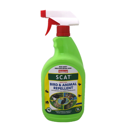 Multicrop Scat Animal Repellant - 1L Ready to Use - Deters Possums & Rodents - Auzzistore