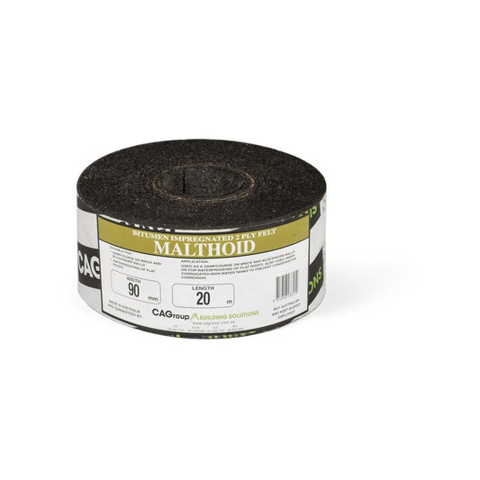 Cagroup Malthoid Felt - 90mm x 20m - Bitumen - Waterproofing Membrane