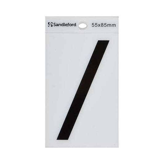 Sandleford 85mm White Self Adhesive House Symbol - Durable Polycarbonate