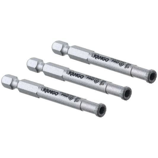 Kango Diamond Pro Mini Hole Saw 3 Pack - 6.5mm - Durable for Hard Materials – view 2 - Auzzistore