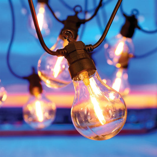 Lytworx 10 Pack Warm White Bergen Festoon Party Lights 4.5m - Indoor/Outdoor – view 2 - Auzzistore