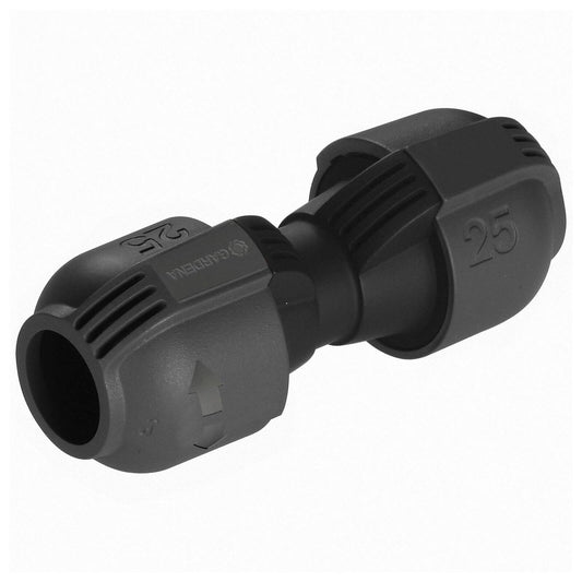 Gardena 25mm Pipeline Connector - Black - Quick&Easy Connection - Durable – view 2 - Auzzistore