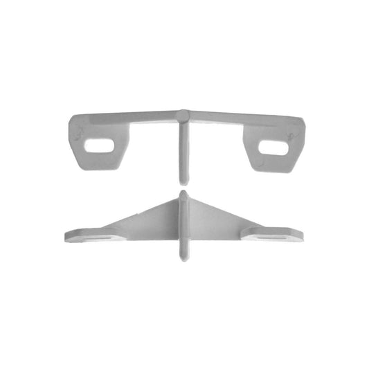 Rolltrak Sliding Door Guide - Adjustable Nylon - 83mm x Plastic - Easy Install - Auzzistore