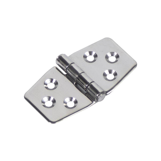 Goliath Stainless Steel Hinge - 40mm x 76mm - Polished Finish - Corrosion Resistant