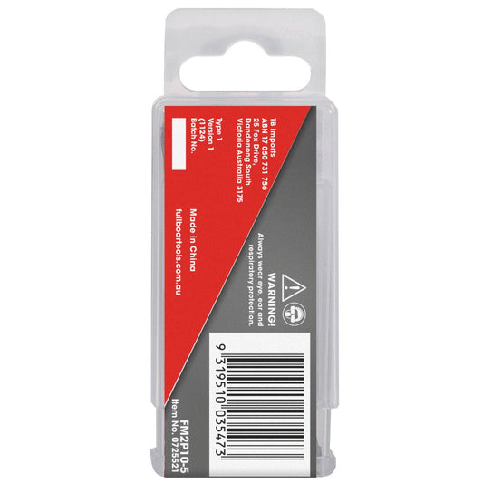 Full Boar HSS Drill Bit 10 Pack - 5mm - Precision Drilling in Metal, Wood, Plastics – view 2 - Auzzistore