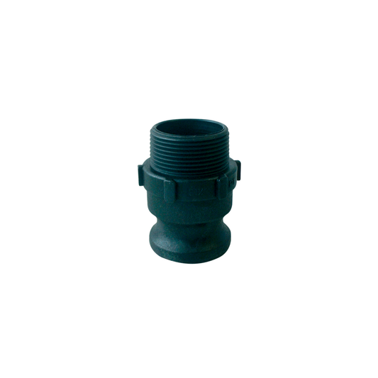 Philmac 1 1/2" Type F Polypropylene Camlock Connector - Black - 67mm x 77mm - Auzzistore