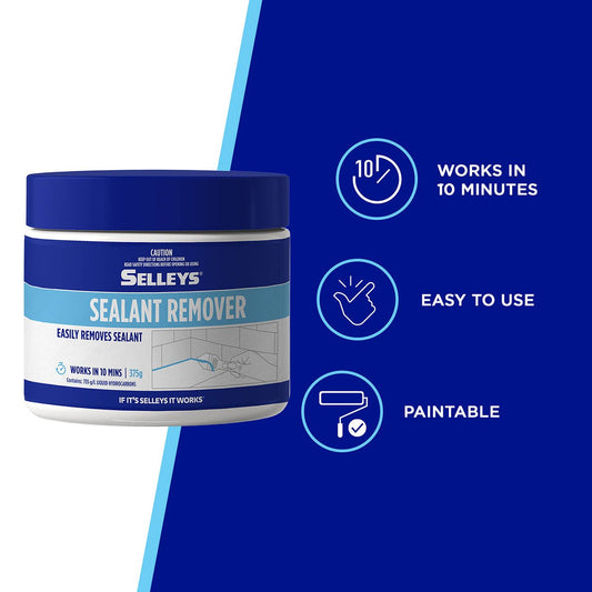 Selleys Sealant Remover 375g - Gel Formula - 10 Minute Removal - 375g – view 2 - Auzzistore