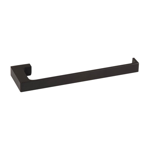 Mondella Matte Black Rumba Bathroom Towel Holder 235mm Metal Durable