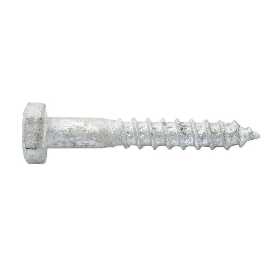 Zenith Coach Screw - M6 x 40mm - 4.6 Grade Steel - Hot Dipped Galvanised - Auzzistore