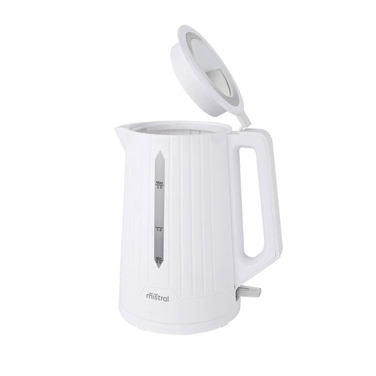 Mistral 2L Cordless Kettle - White - 360° Base - Easy-View Window - 1.2kg – view 2